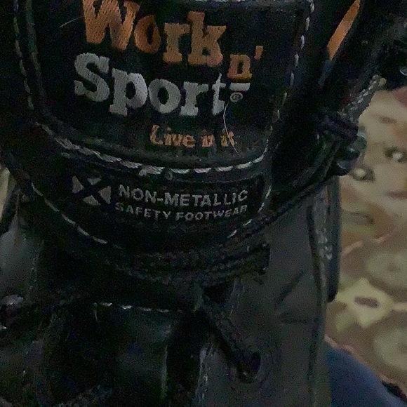 Work n’ Sport Leather  Safety Boot Men’s US 9M  STM F2413-11 - Picture 2 of 11